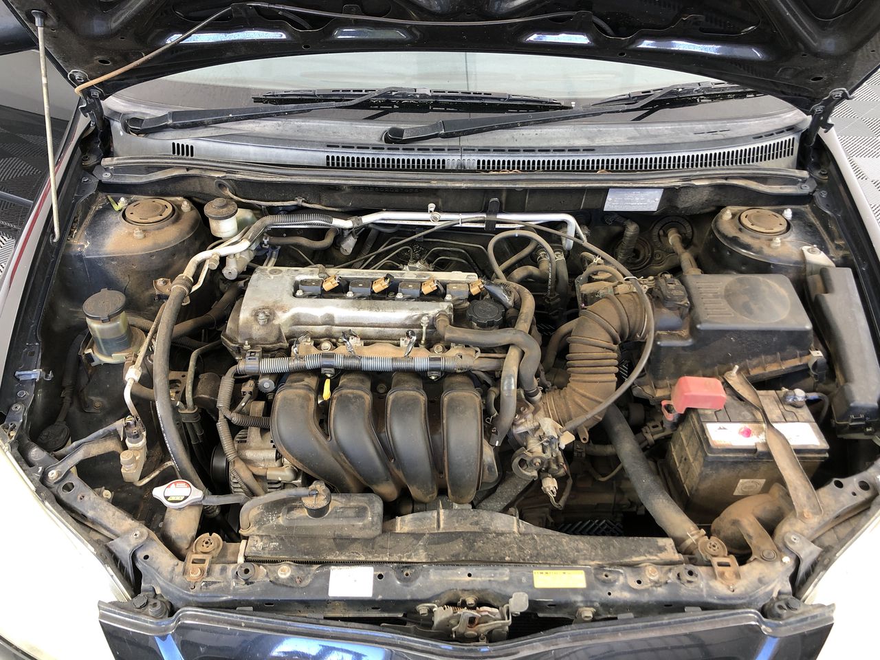 Solid 925 Sterling Silver 6mm Square Stud Earrings 2 Crystals by Swarovski®