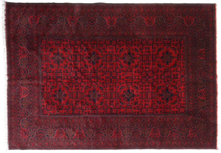 Abstract Geometric Pendant in Silver