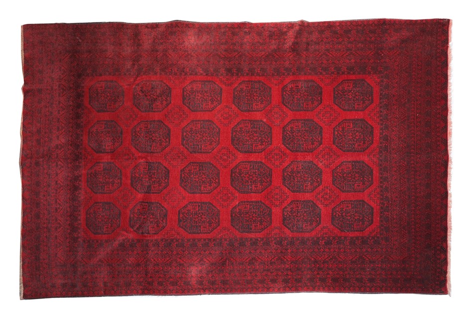 Rectangular Drop Earrings in Gold