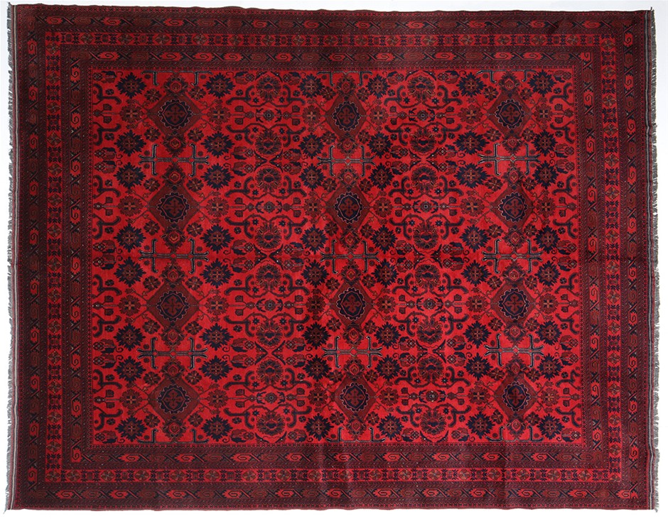 18ct Heavy Yellow Gold Plated 5 Ring Lucky Charm Necklace