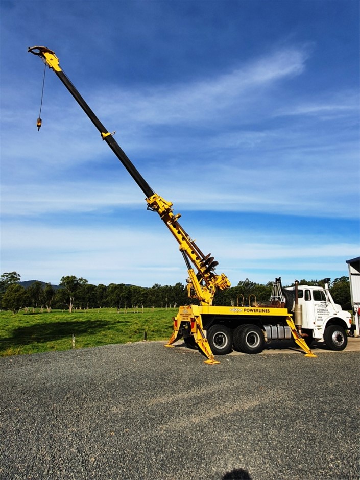 7T Crane Borer MAN 6x6 Carrier Auction (0001-5041033) | Grays Australia