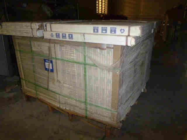 Square Simulated Diamond Stud Earrings in Gold