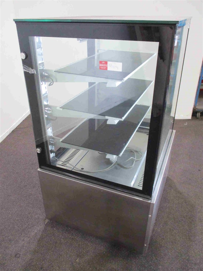 Round Cut Simulated Diamond 18K Gold Filled 925 Silver Ring - Size 8