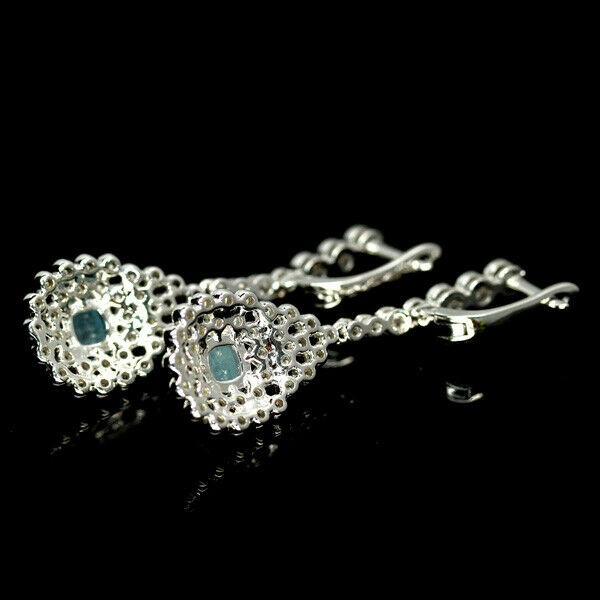 12 Pairs Gemstone & Lampwork Glass Drop Earrings