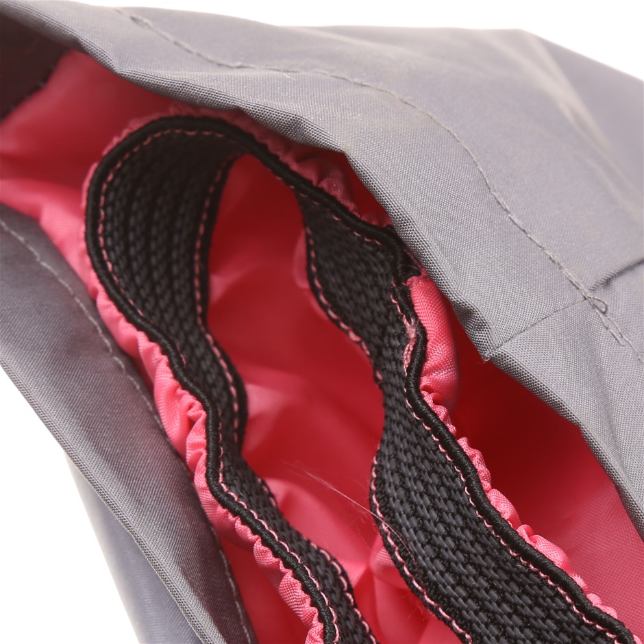 2 x REFLEX Men's Warp Shorts, Size L, Grey.  Buyers Note - Discount Freight