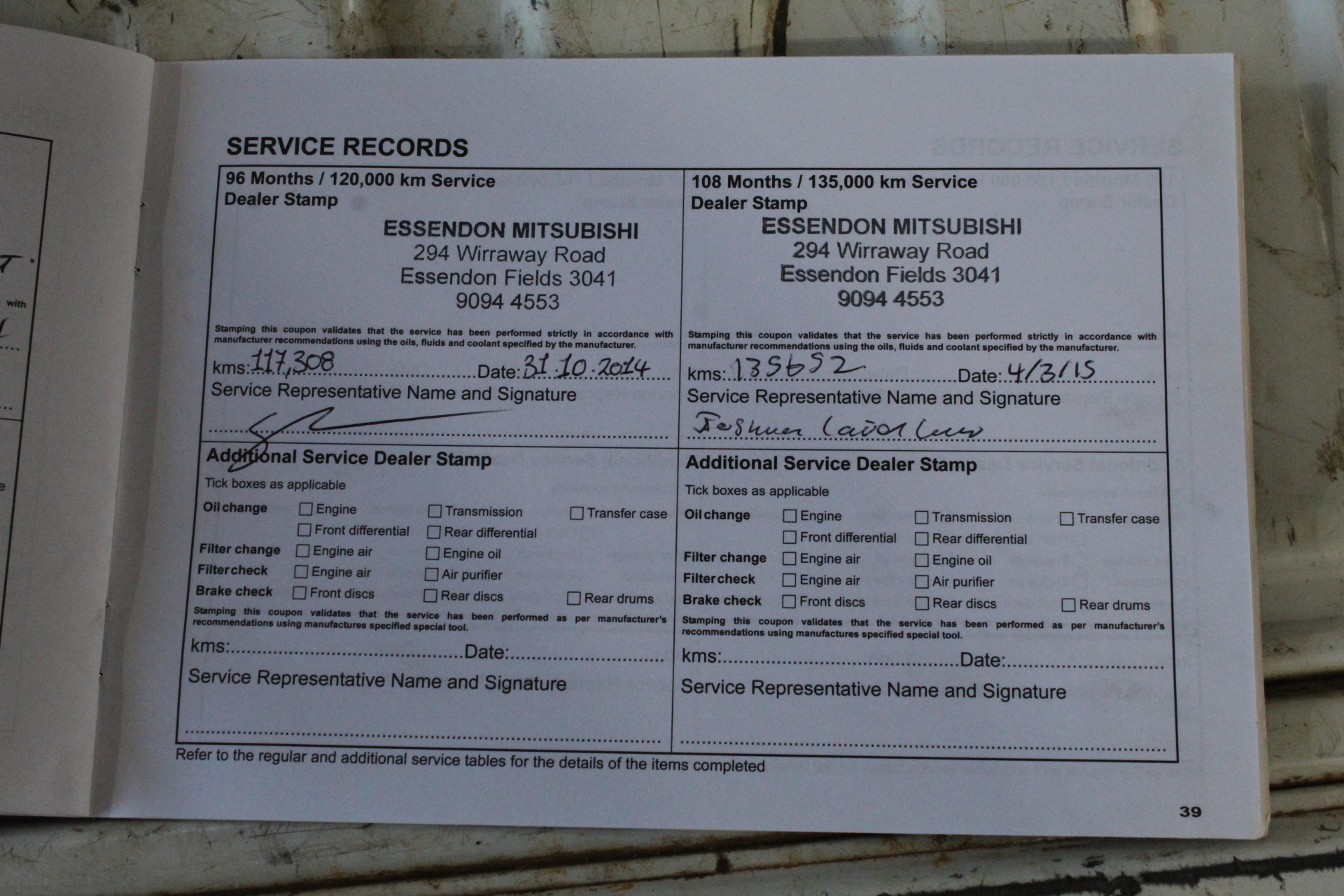 <p>Display Case/Front Counter</p>