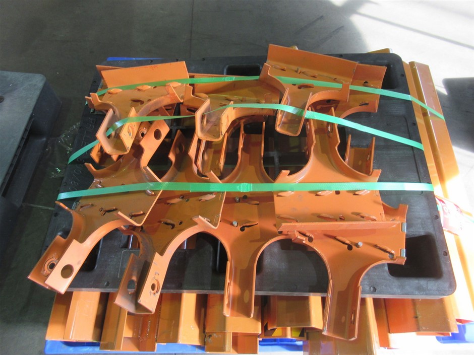 Silver Leather Rivet Cuff Bracelet - DEMO