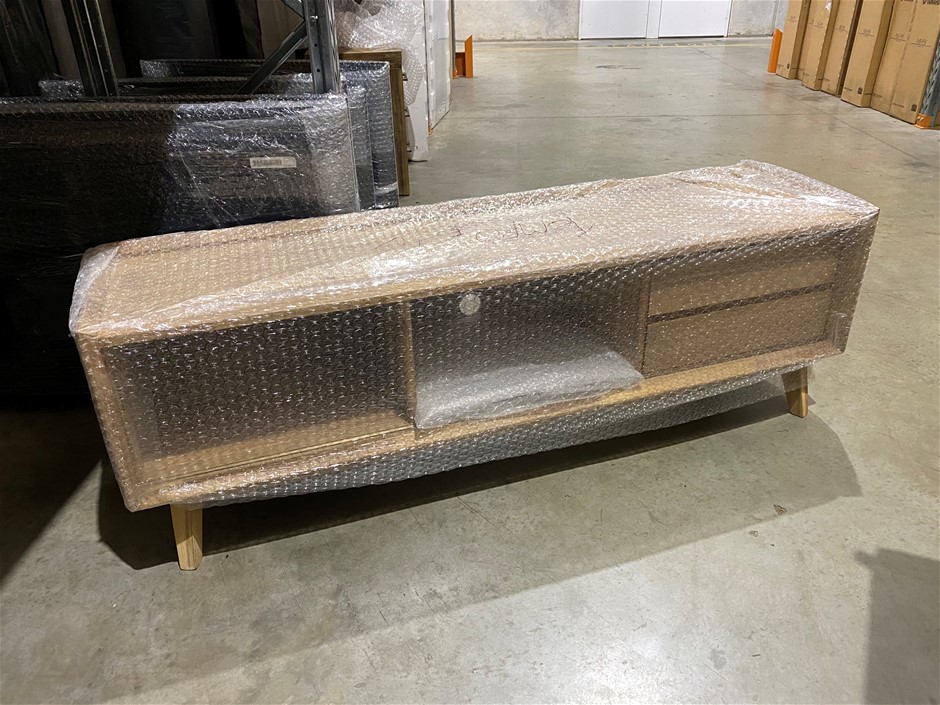 9K YELLOW GOLD 'U' 0.06 HI I1 DIAMOND NECKLACE 40+5cm