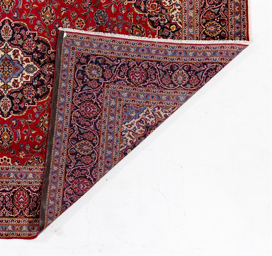 18ct Heavy Rose Gold Plated 7 Ring Lucky Charm Necklace