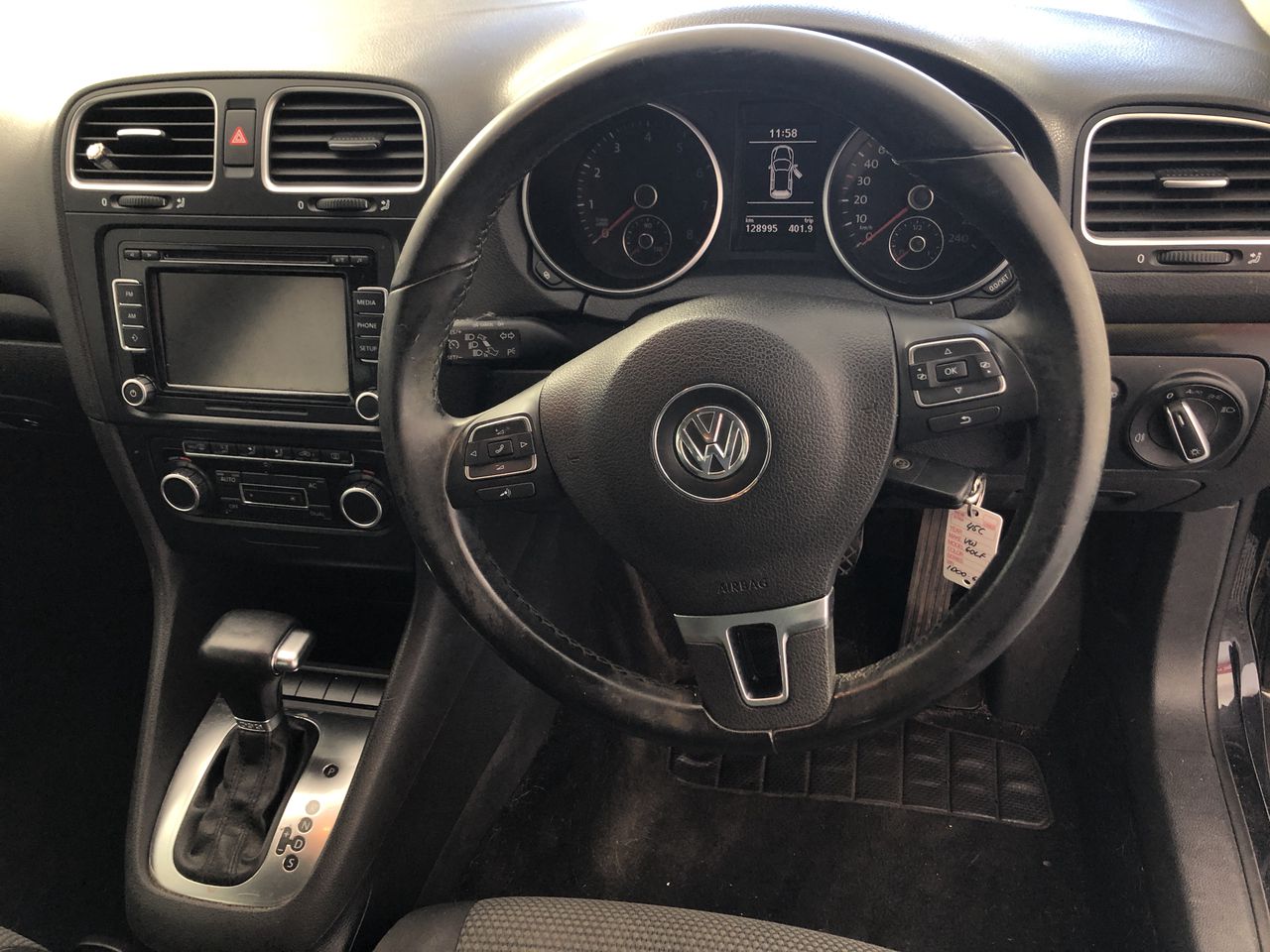 9K Yellow GOLD 3mm RND HLW HOOP EARRINGS 35mm