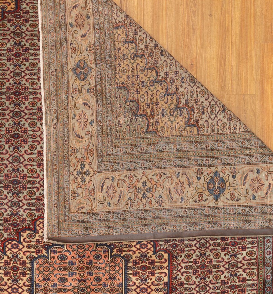 Designer Ocean Blue & Simulated Diamond Square Stud Earrings in Silver