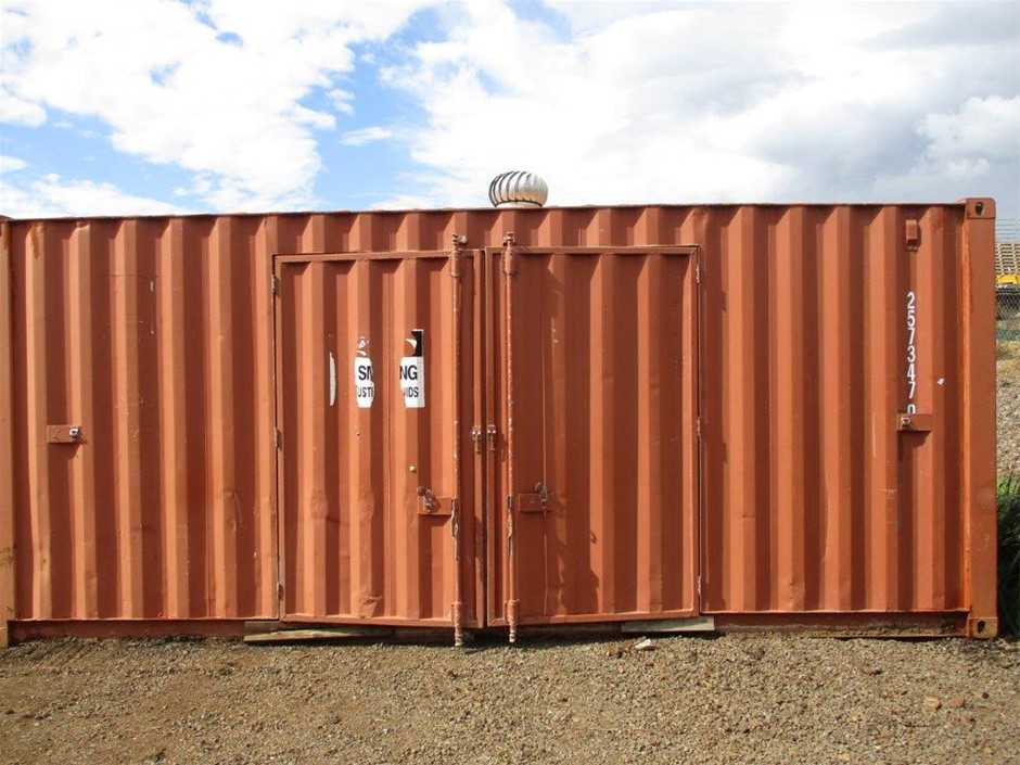 Heavy duty 40ft Container shelter with endwall(Unused