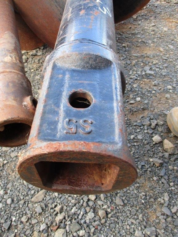 9K WHITE GOLD 1.00ct F VS LAB DIAMOND OVAL NECKLACE 40-45cm