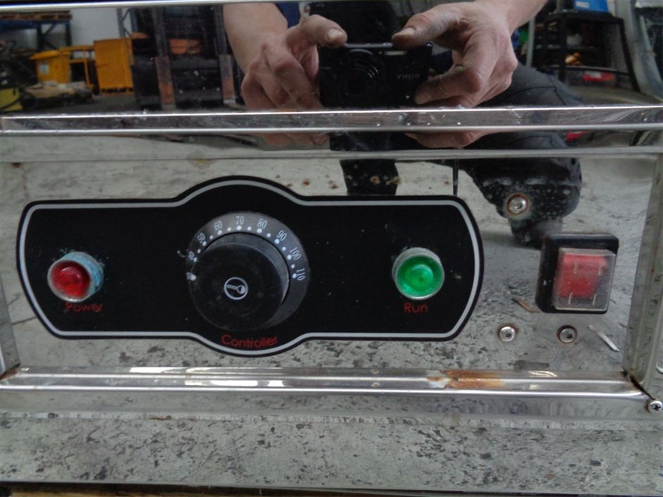 18K Gold-Filled Cuban Iced Out Ring with Simulated Diamonds - Size 10