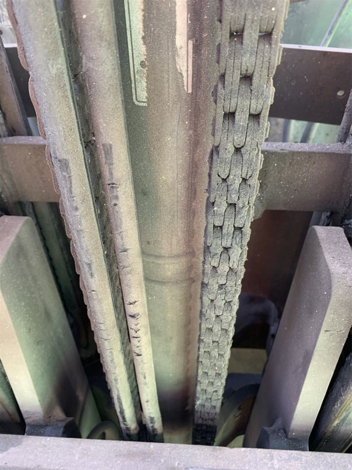 7-8mm Lavender Potato Shape Pearl with Real Platinum Plated Necklace