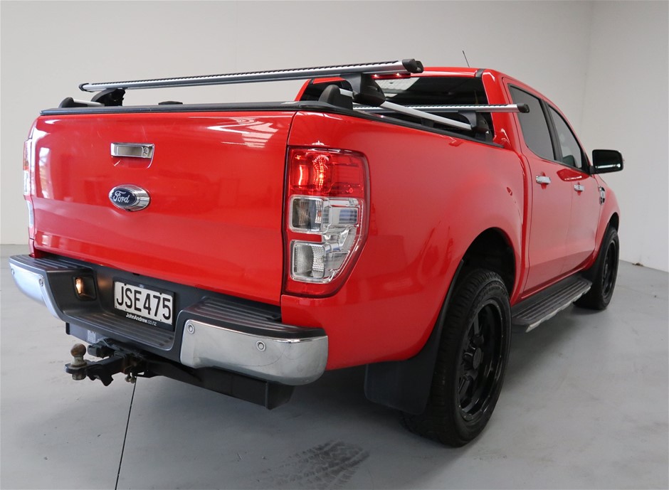 Rhodium Plated Men's Band Ring (6mm) - US Size 10