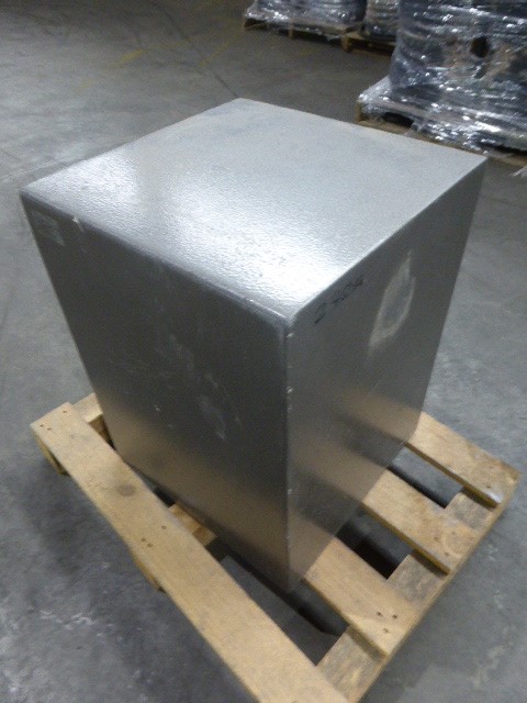 18K Gold-Filled Cuban Iced Out Ring with Simulated Diamonds - Size 9