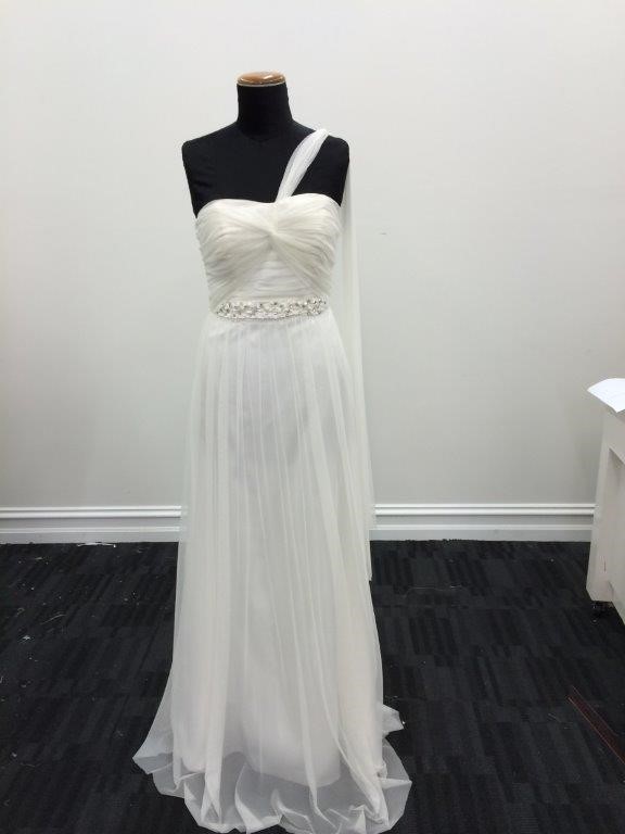 18K Gold-Filled Cuban Chain Bracelet with Simulated Diamonds - 17.8cm