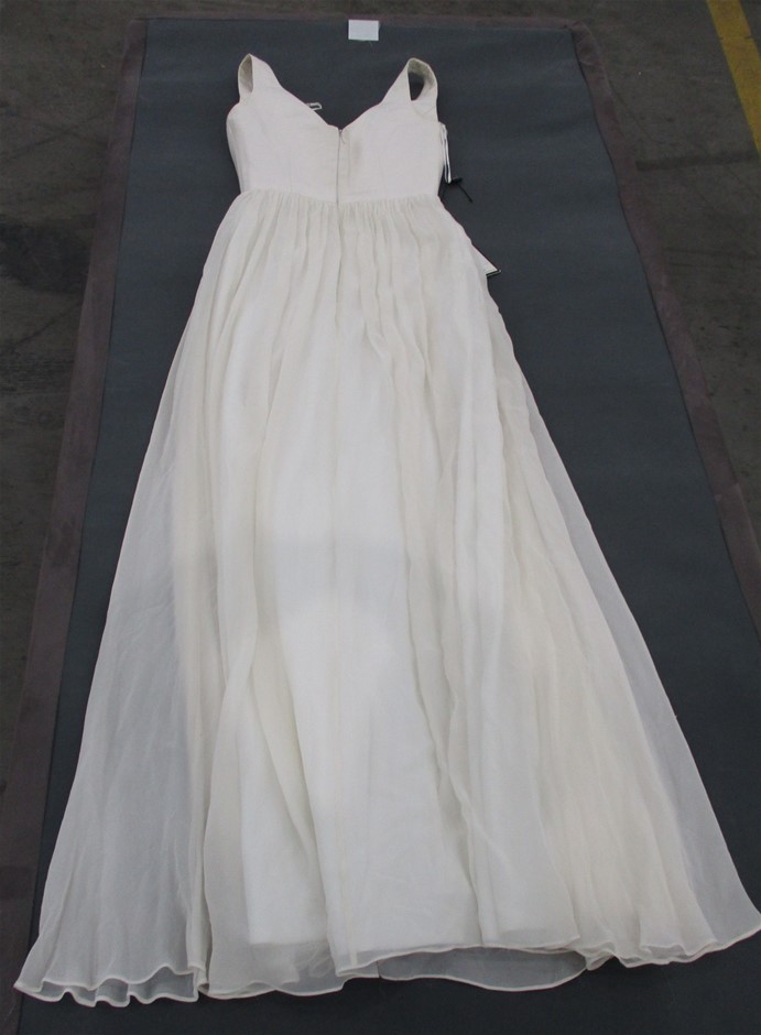 Rhodium Plated Men's Band Ring (5mm) - US Size 9