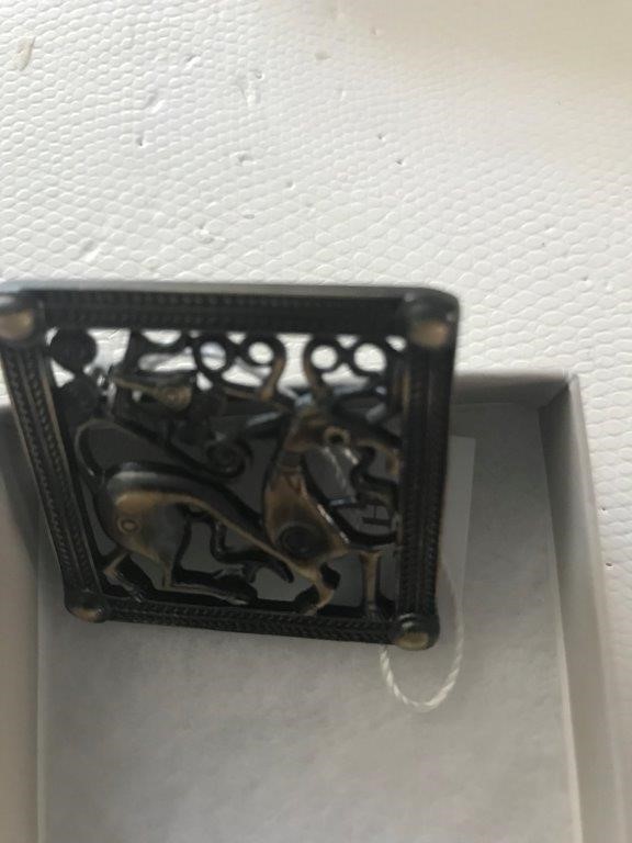 Designer Ball Chain Bracelet in Gold