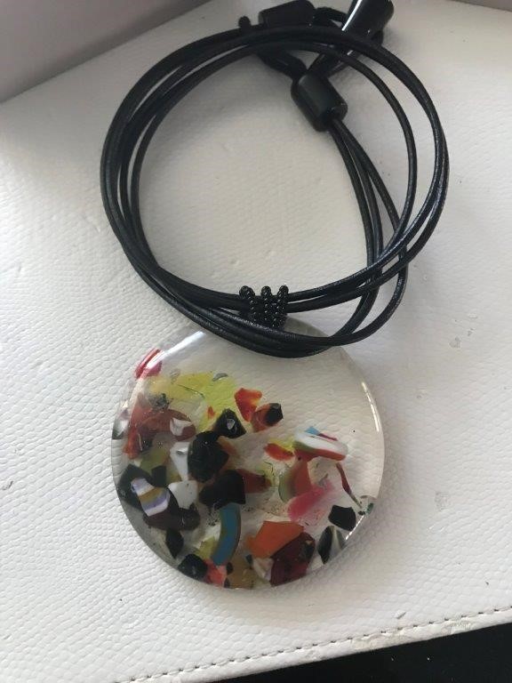 Men's Stainless Steel 3mm Curb Necklace - 55cm