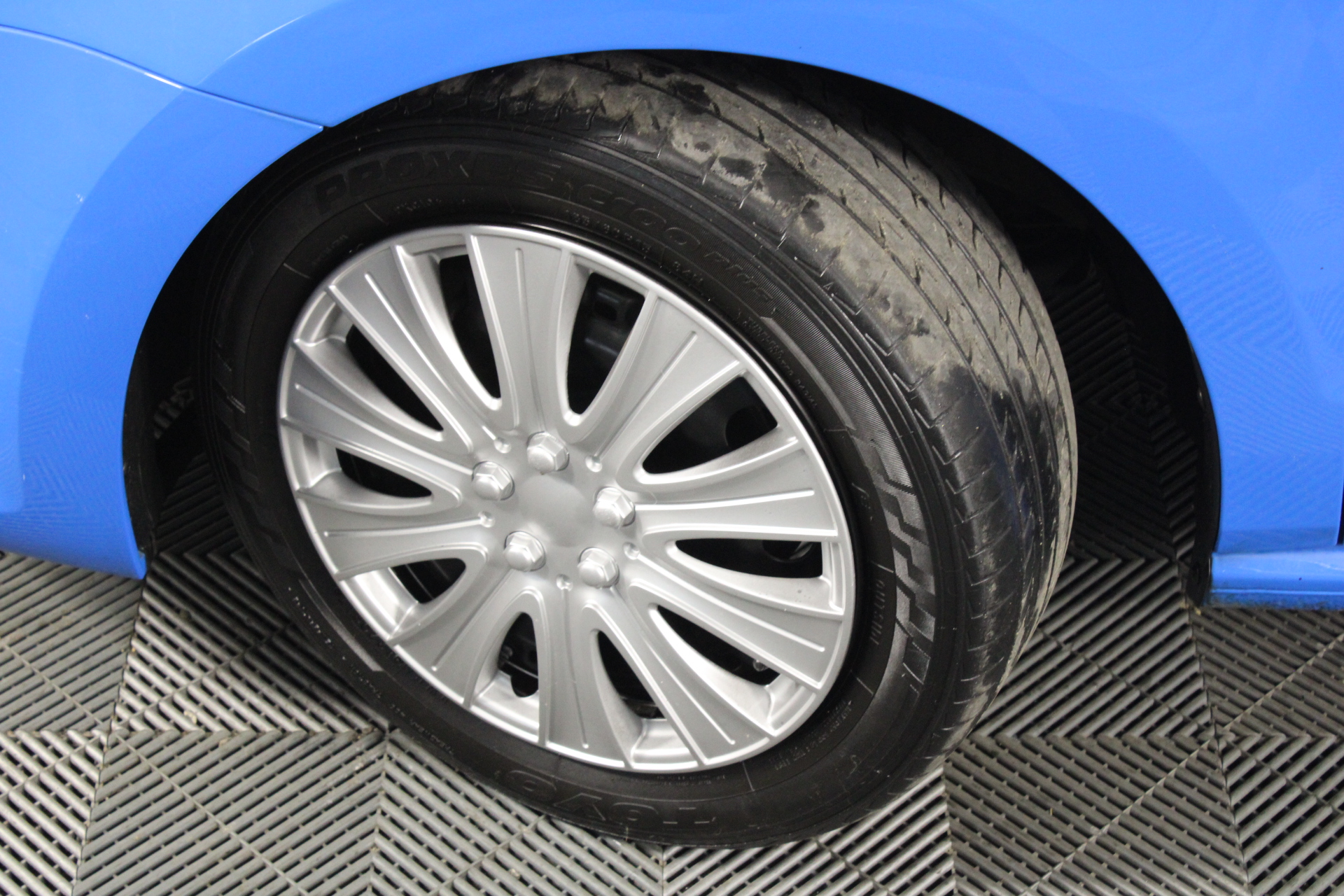 BIJ'OR - Simulated Diamond & Purple Freshwater Pearl Drop Earrings. RRP 59