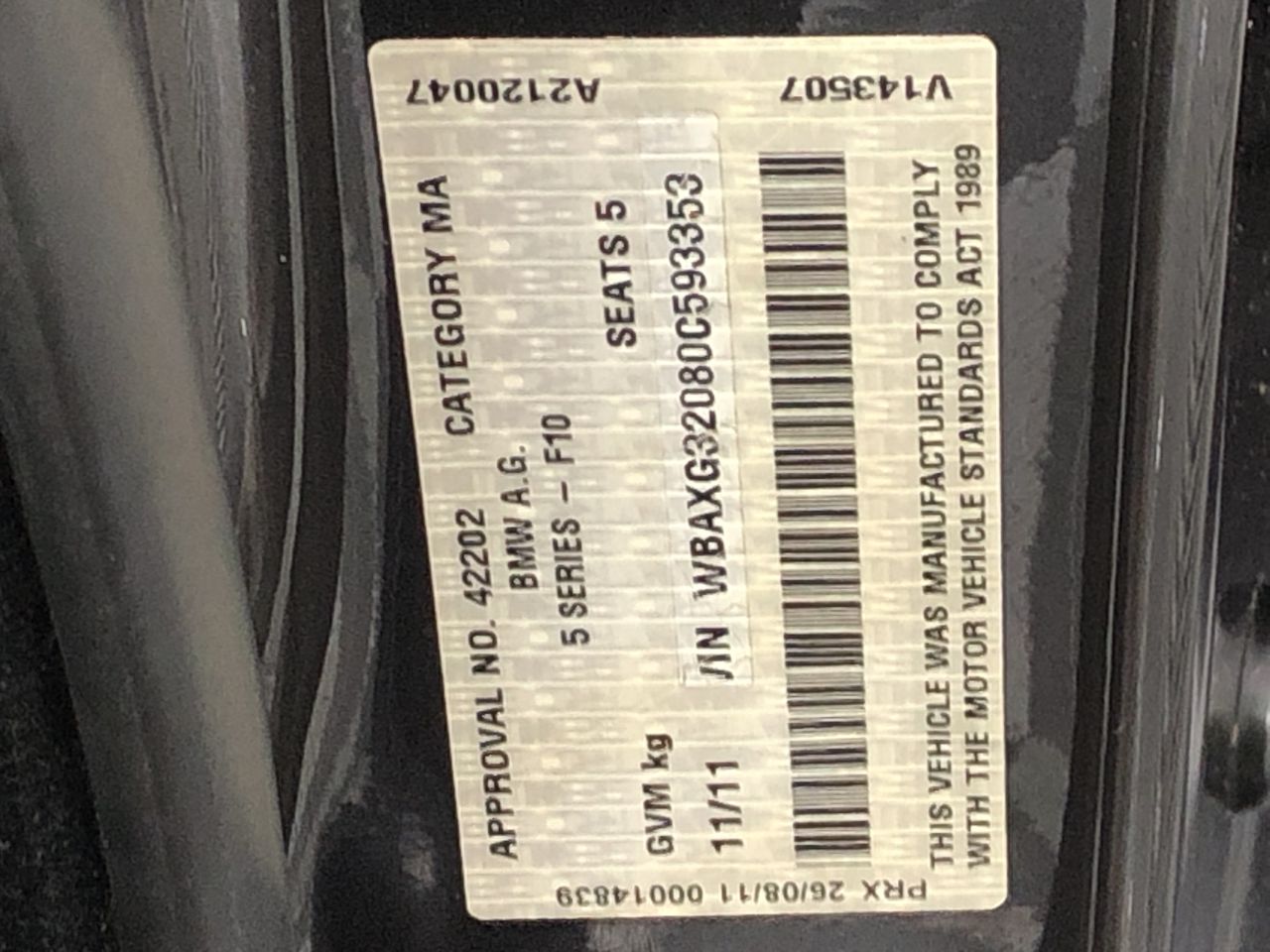 1927 Australia KGV Silver Florin