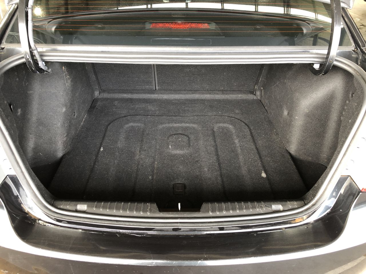 Rhodium Plated 7 Ring Lucky Charm Necklace