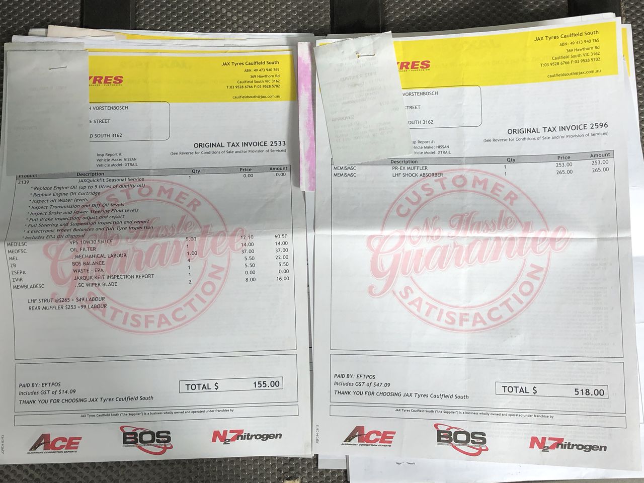 Designer Mismatched Earrings as pictured & described