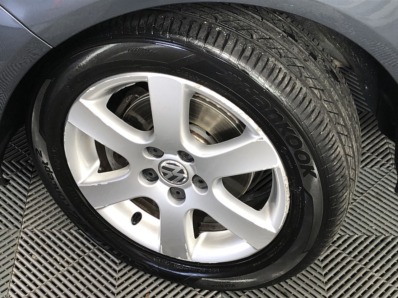 Rhodium Plated Men's Band Ring (5mm) - US Size 13