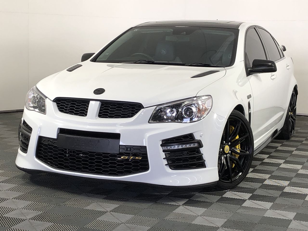 ROLEX DATEJUST 36MM YELLOW ROLESOR 16233G CHAMPAGNE DIAMOND DIAL WXO & COA