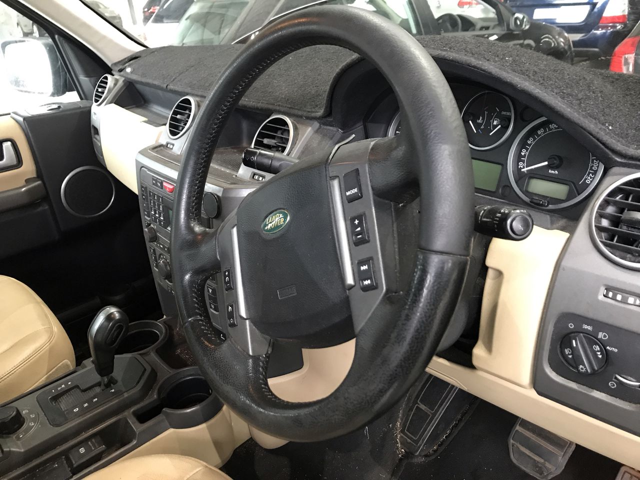 3-Pack BOSS Men's Crew Tees, Size L, 100% Cotton, Blue Navy/Dark Grey/Soil