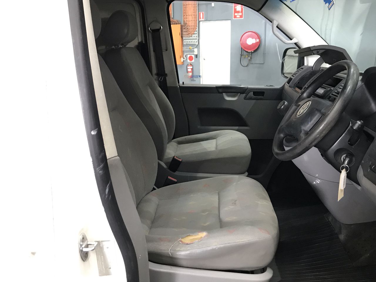 9K WHITE GOLD 'M' 0.09 HI I1 DIAMOND NECKLACE 40+5cm