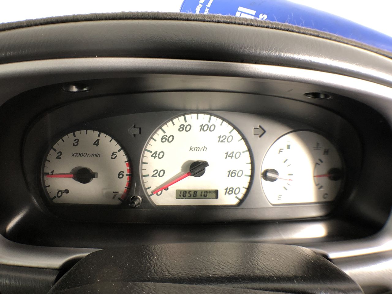 Stunning Square Simulated Blue Opal Bridal Stud Earrings in Rose