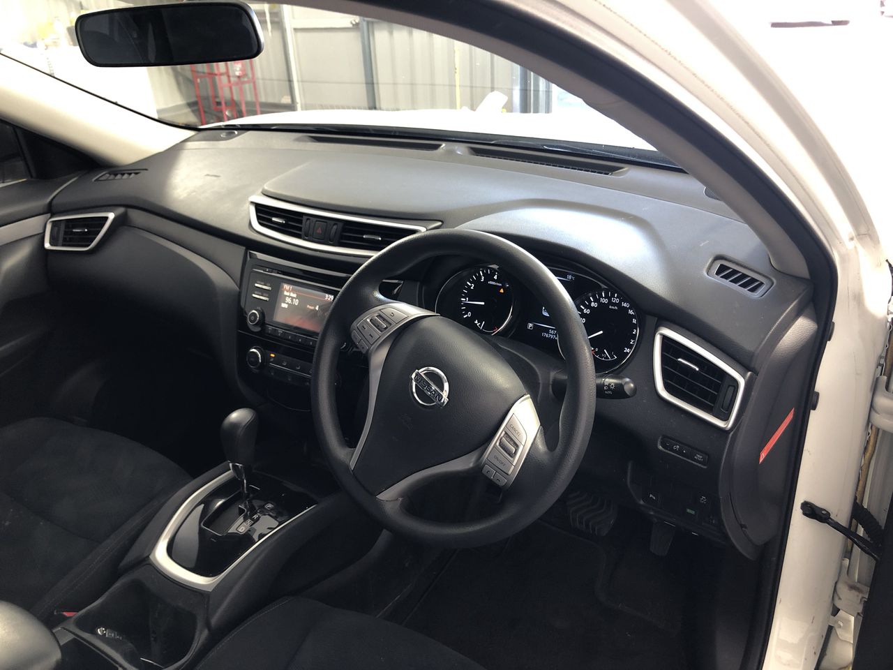 Silver Leather Bracelet with Stainless Steel Clasp