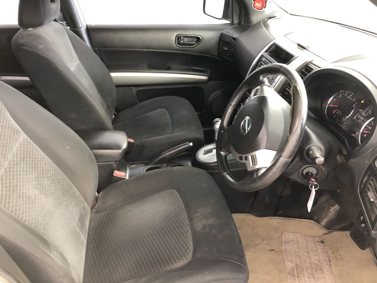 18K Gold-Filled Cross & Flower Bracelet with Simulated Diamonds - 17.8cm