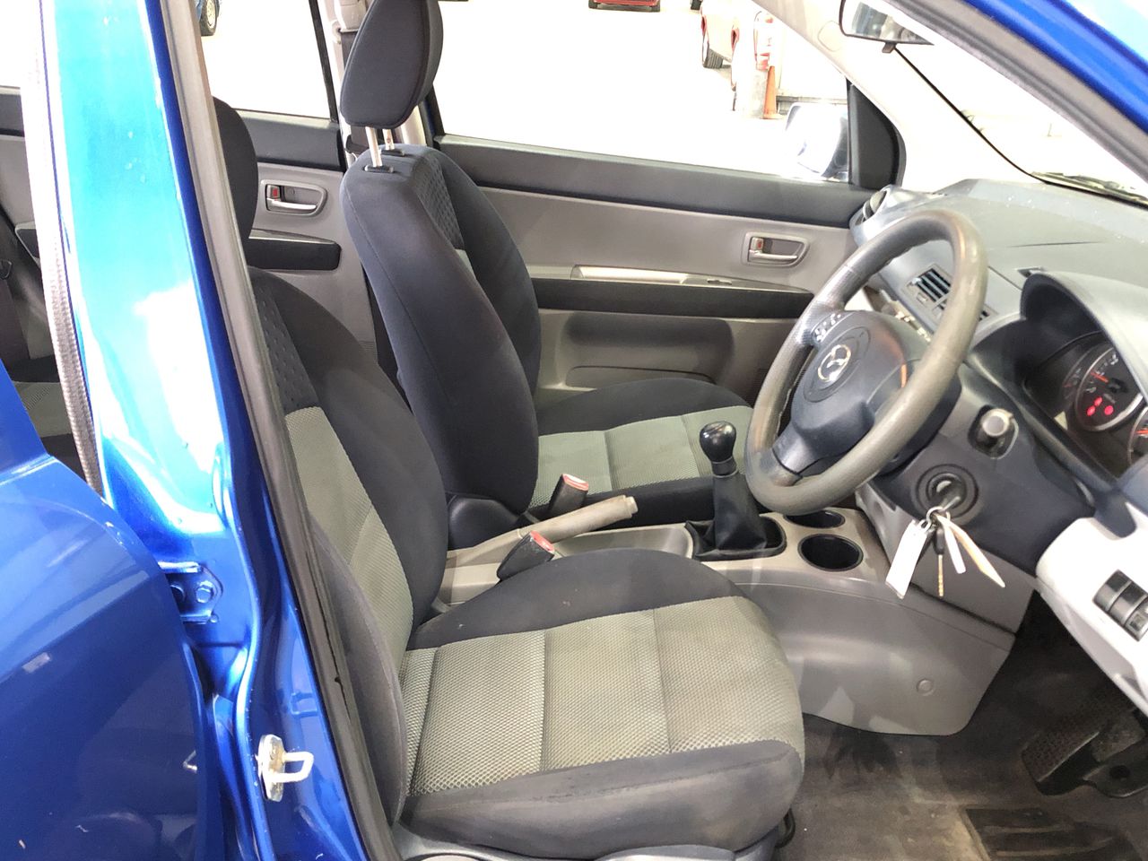 Solid 925 Sterling Silver DECEMBER Birthstone Earrings - Blue