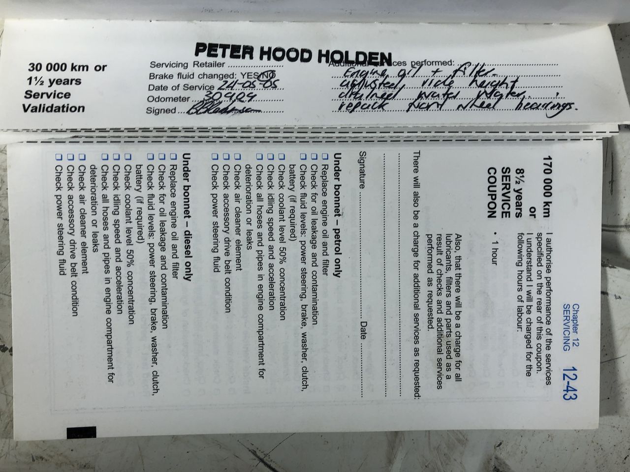 3 Packs of 5 x VOREL Sanding Belts, 75x533 mm, P40.