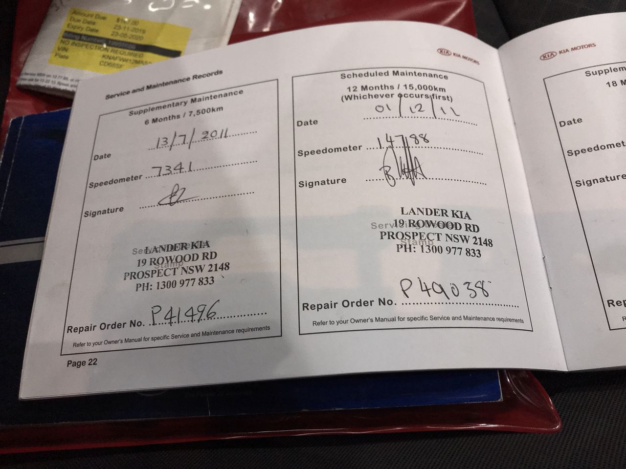 1.04ct a round Stone Dia. SI/G-H & 1.14ct 2 Stones Round VS-SI/G-H Dia.