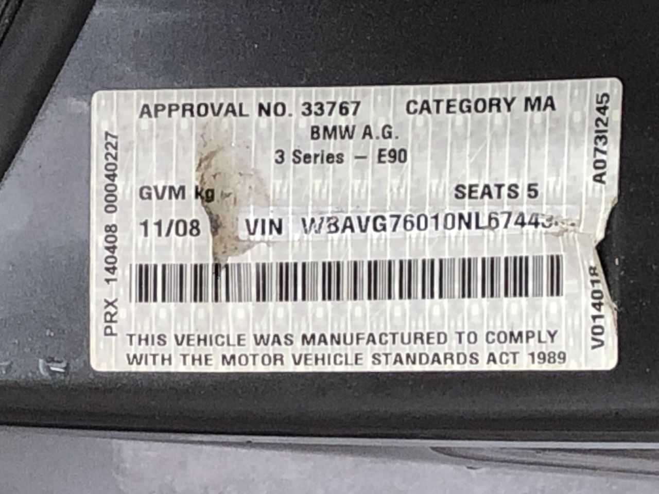 Mr Stubbs Espresso Martini (6x 500mL) Aus