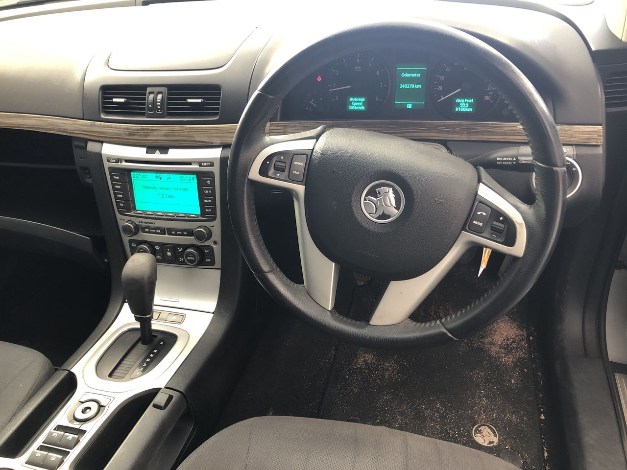 18K Gold - Filled Clustered Necklace Simulated Diamonds, 12MM Wide - 55.8cm