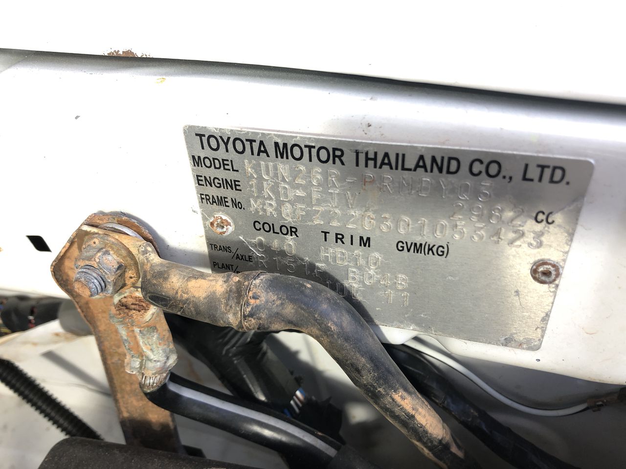 Rhodium Plated Men's Band Ring (6mm)  - US Size 10