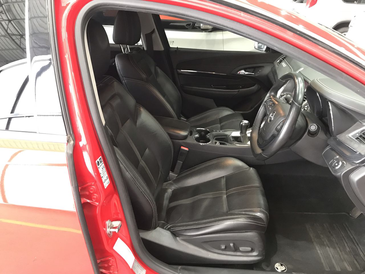 Silver Leather Rivet Cuff Bracelet