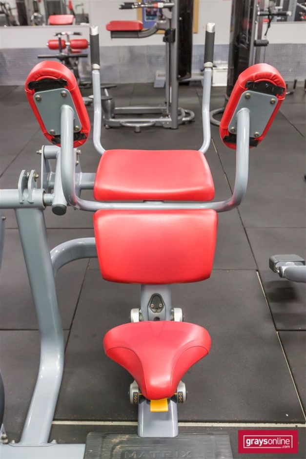 Matrix G7S51 9 Pin Loaded Abdominal Crunch Machine Auction (0036