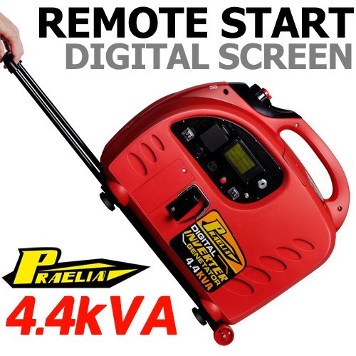 Portable Silent 4.4kVA Inverter Generato