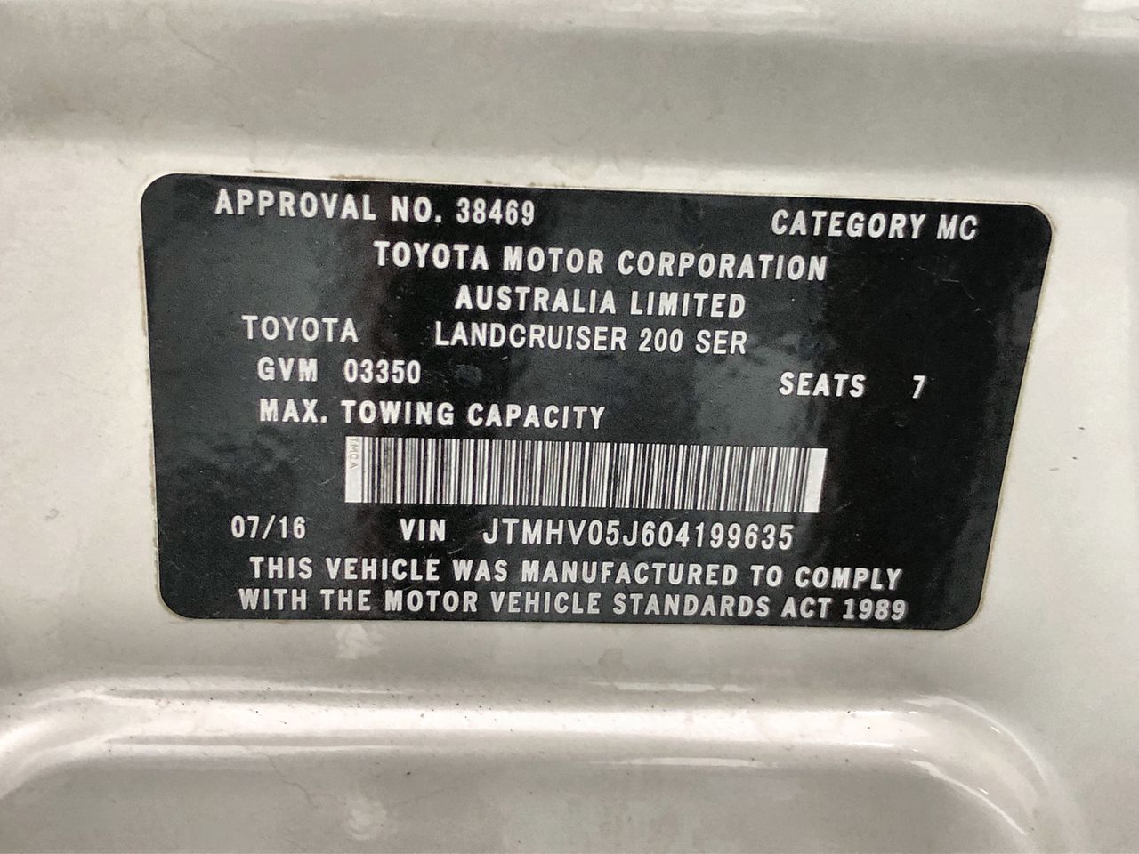 2014 Toyota Corolla Ascent Petrol