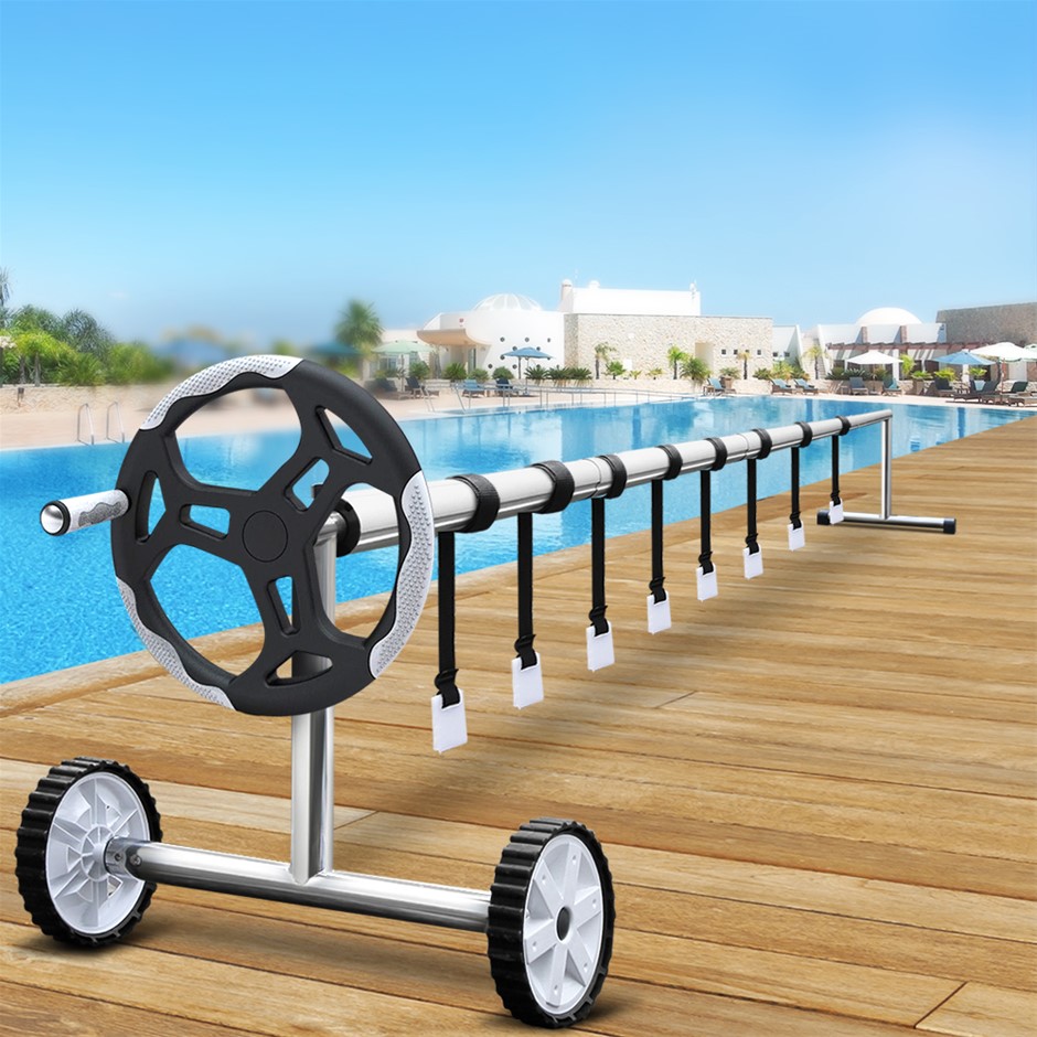 Buy Aquabuddy Adjustable Pool Cover Roller Grays Australia