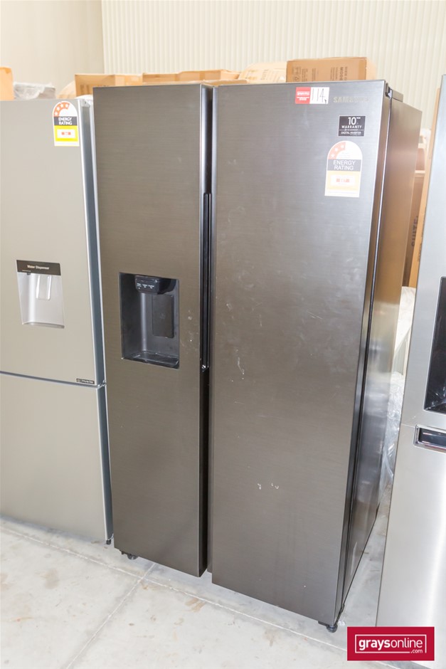Samsung 676L Side By Side Fridge Auction (01145041260) Grays Australia