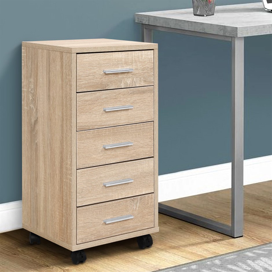 5 Drawer Filing Cabinet Storage Drawers 