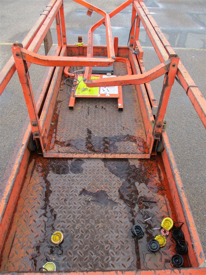 Pallet Comprising Quantity of Conveyor Roller Rails & Quantity of Stands